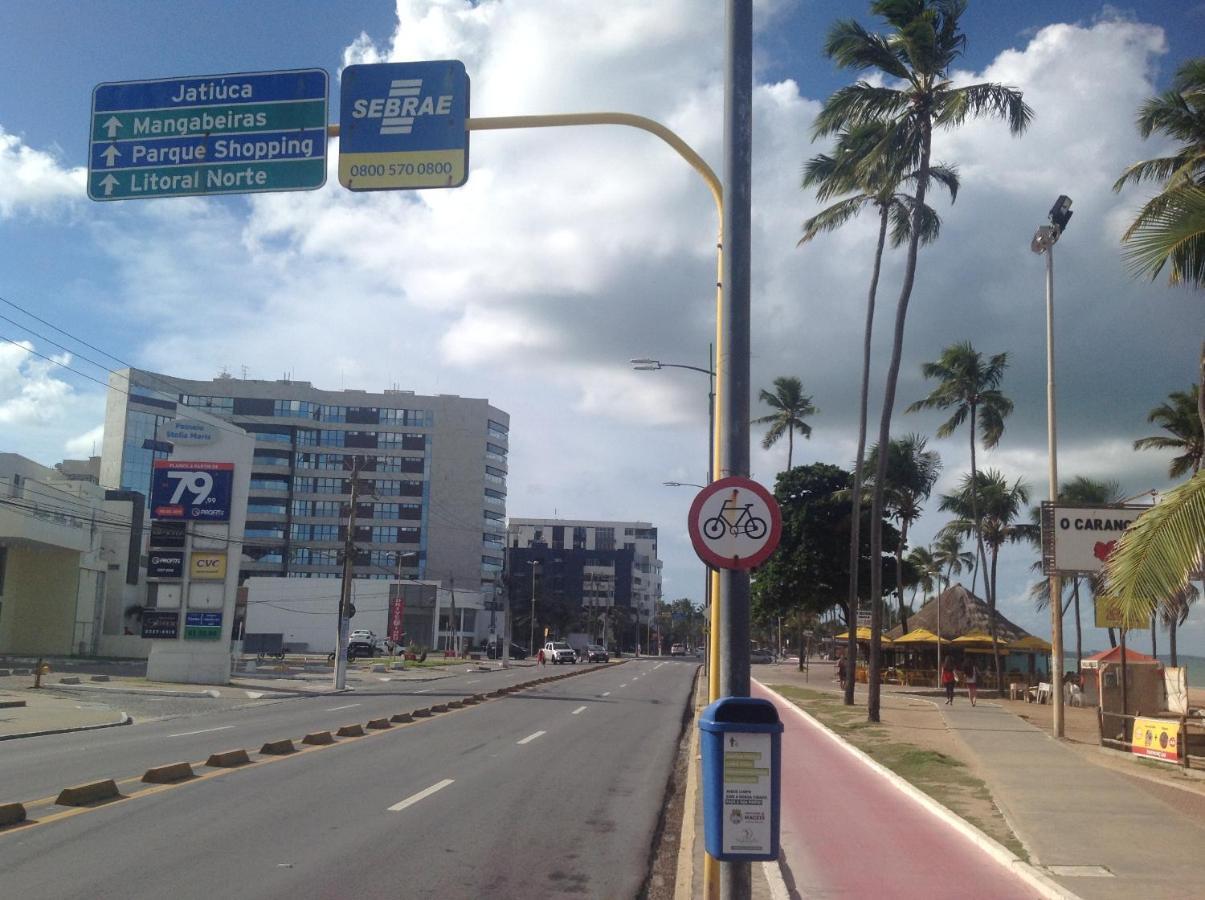 Maceio Ferias - Apto Completo E Totalmente Climatizado A 100M Praia Экстерьер фото