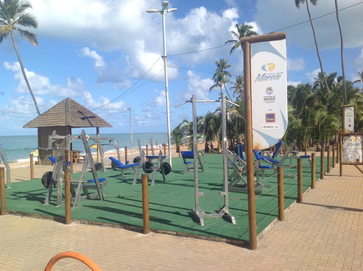 Maceio Ferias - Apto Completo E Totalmente Climatizado A 100M Praia Экстерьер фото